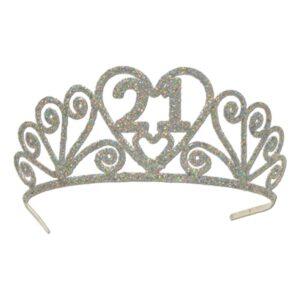 Glittertiara med Siffror - 21