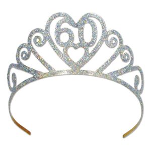 Glittertiara med Siffror - 60