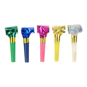 Blåsormar Flerfärgad Metallic - 20-pack