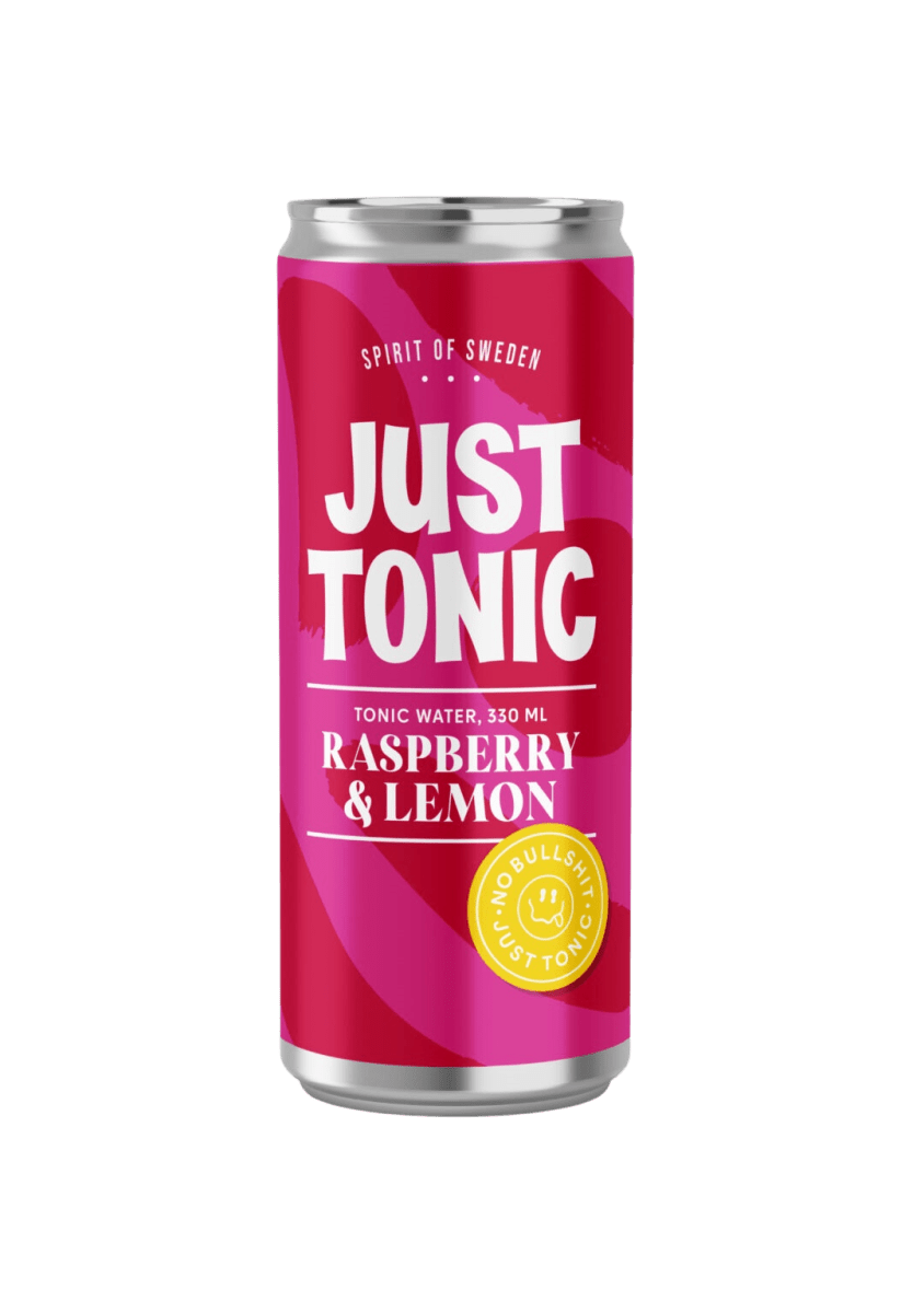 Spirit Of Sweden Just Tonic Raspberry & Lemon 33cl