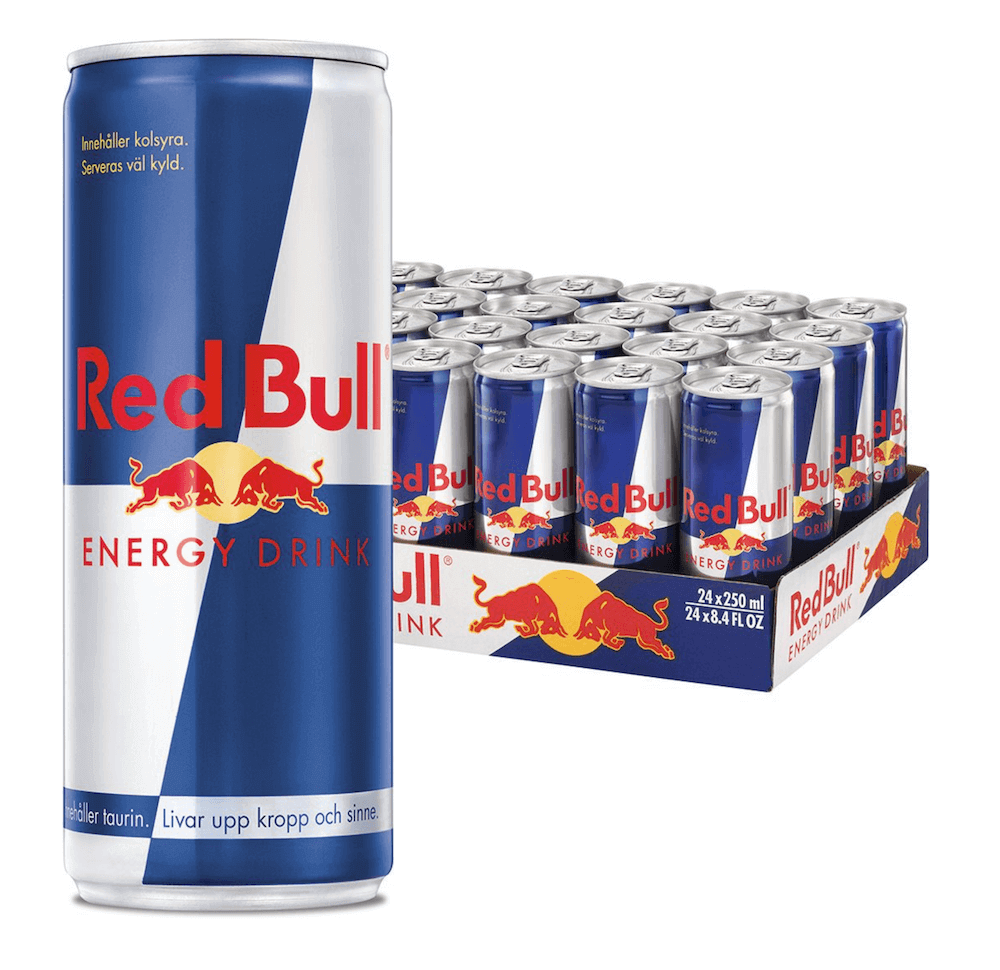 Red Bull 25cl x 24st (helt flak)