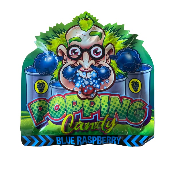 Dr Sour Popping Candy - Blue Raspberry 15g