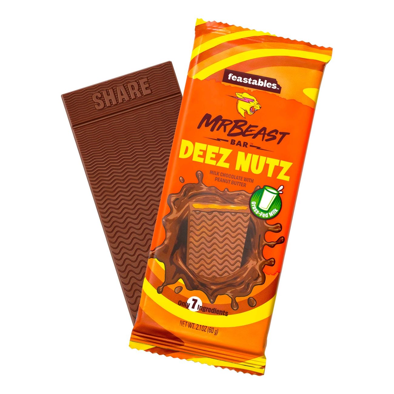 Mr Beast Deez Nuts Chokladkaka 60g(BF:2025-03-08)