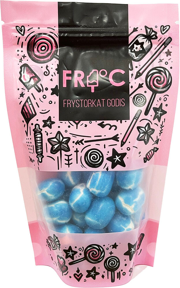 Fryc Frystorkat Godis - Kastanjer Blå 120g(BF:2025-04-30)