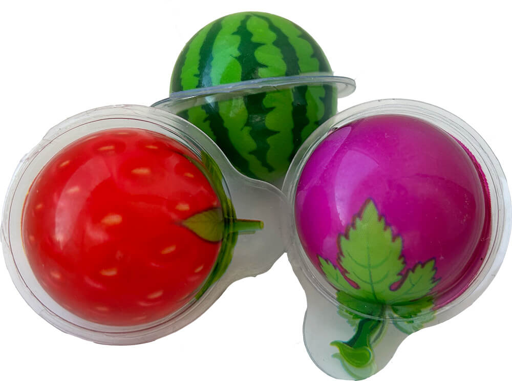 Gelegodisboll Fruktmix 4st