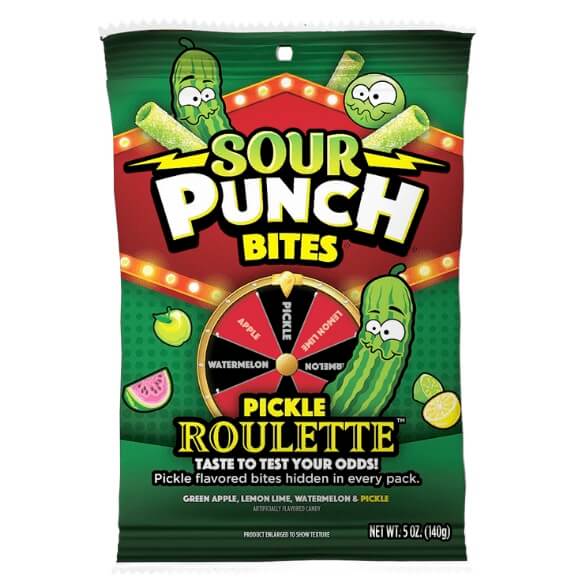 Sour Punch Pickle Roulette 142g(BF:2025-03-08)
