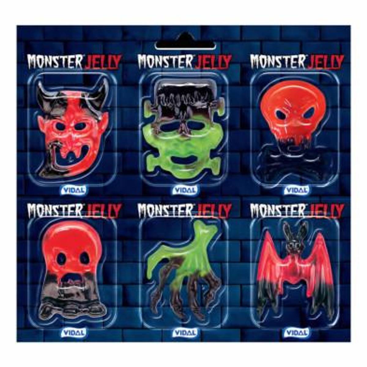 Vidal Monster Jelly 6-pack 66g