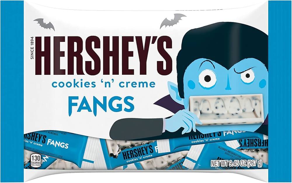 Hersheys Cookies n Creme Fangs 267g