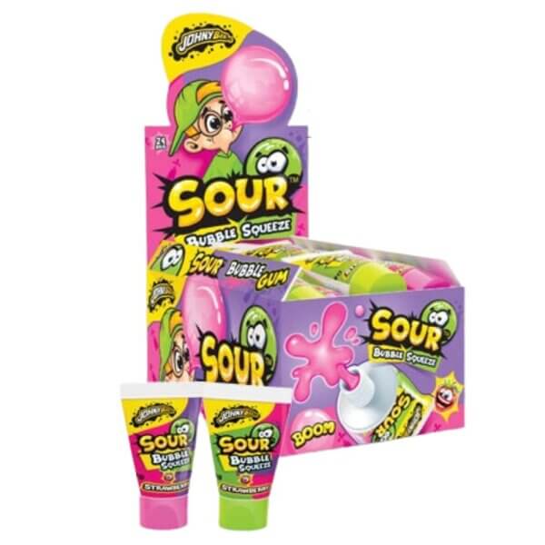 Johny Bee Sour Bubble Squeeze 30g (1st)