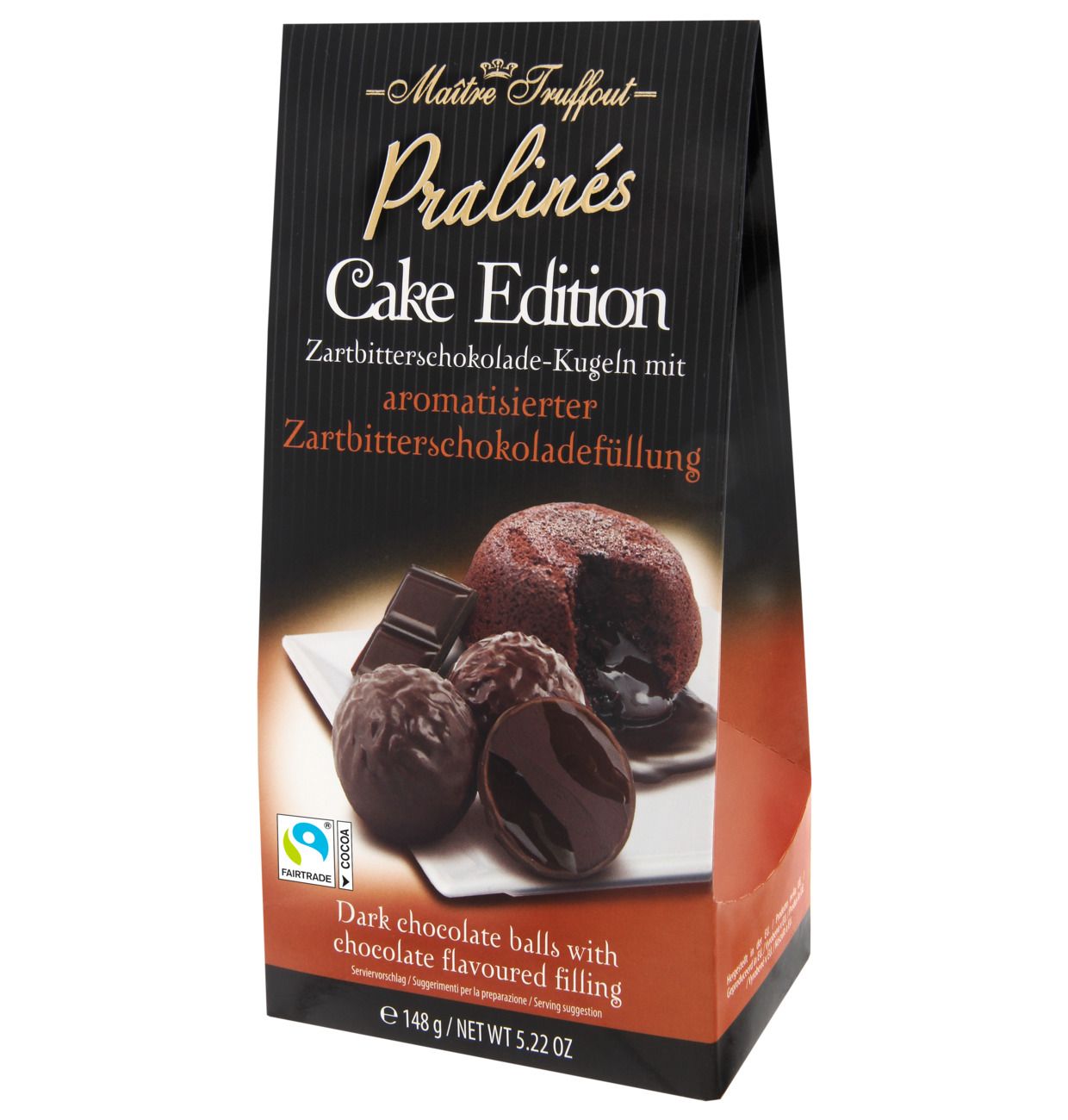 Pralines Cake Edition - Dark Chocolate 148g