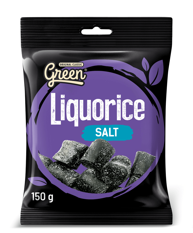 Green Original Liquorice Salt 150g