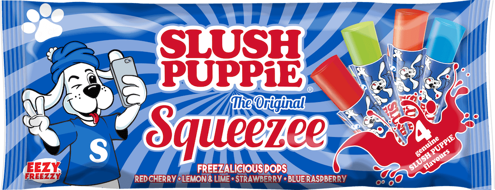 SLUSH PUPPiE Squeezee Freeze Pops 10pk
