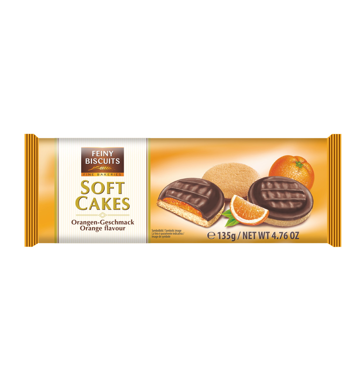 Feiny Biscuits Softcakes Orange 135g