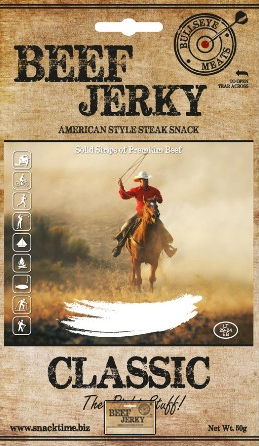 Bullseye Meats - Beef Jerky Classic 50g