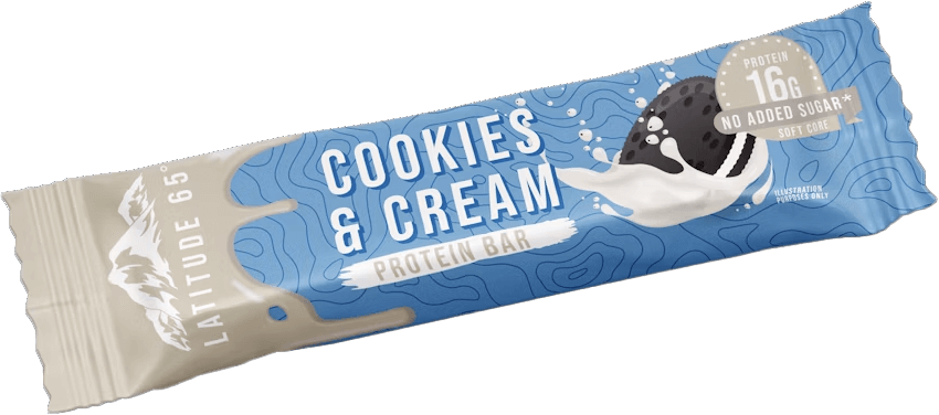 Latitude 65 Proteinbar Cookies & Cream 45g