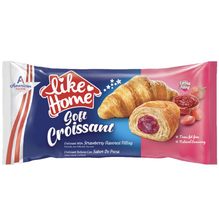 Like Home Soft Croissant Strawberry 40g