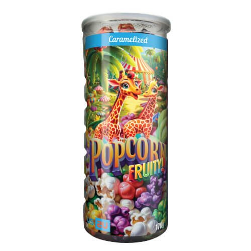 Karamelliserade Popcorn Fruity Mix 170g