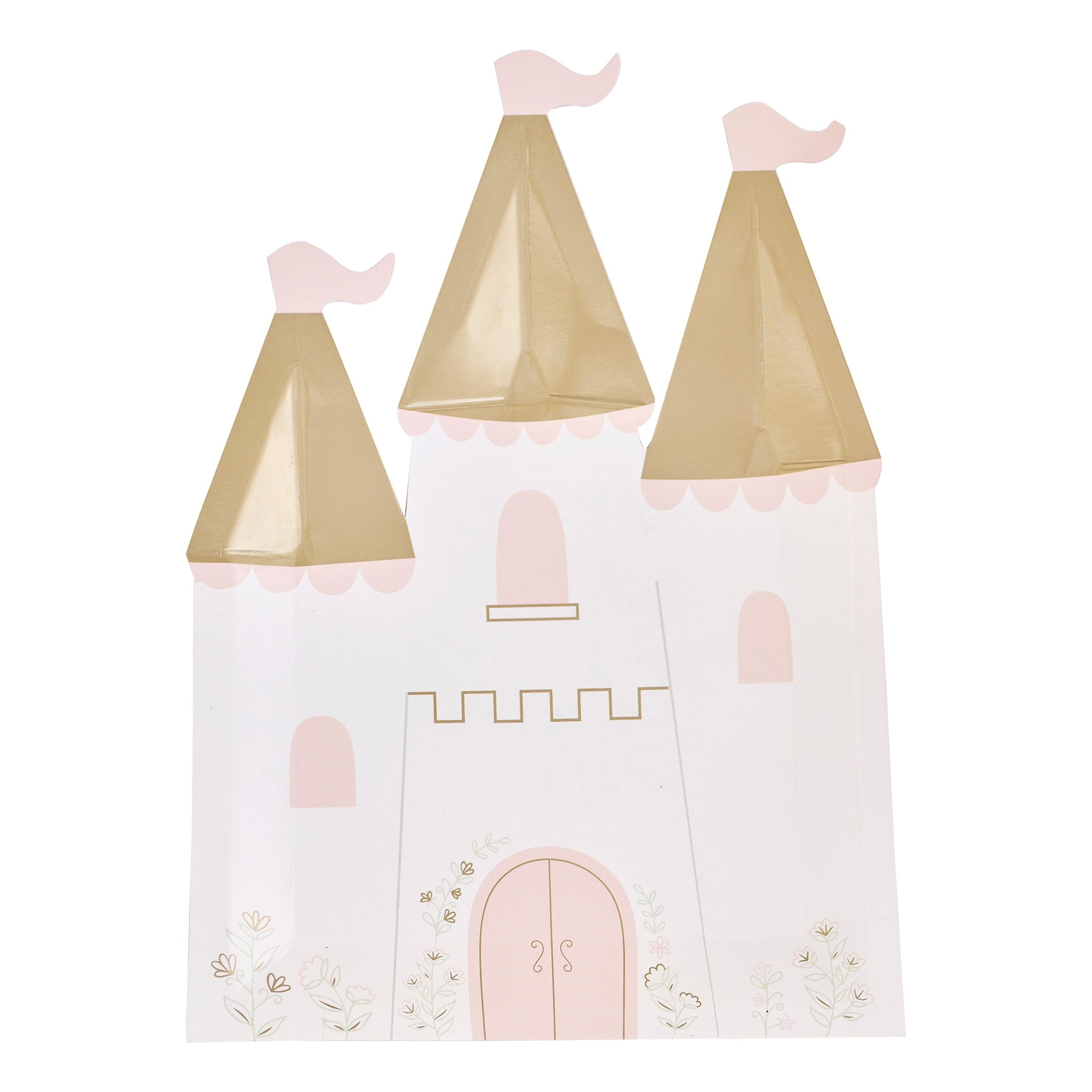 Papperstallrikar Prinsess-slott - 8-pack