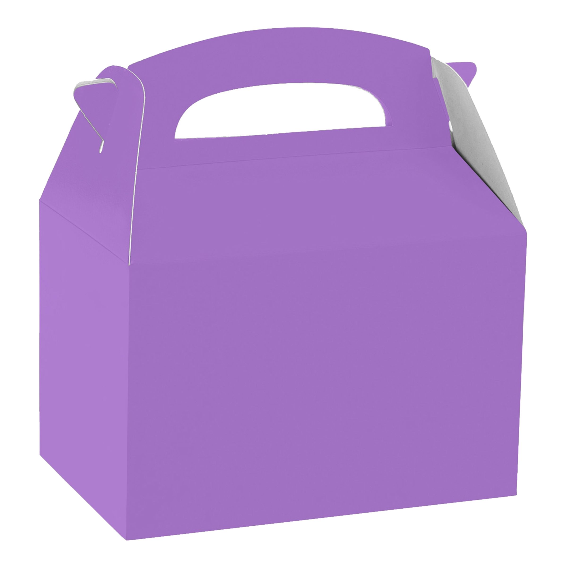 Kalasbox i Papp Lila