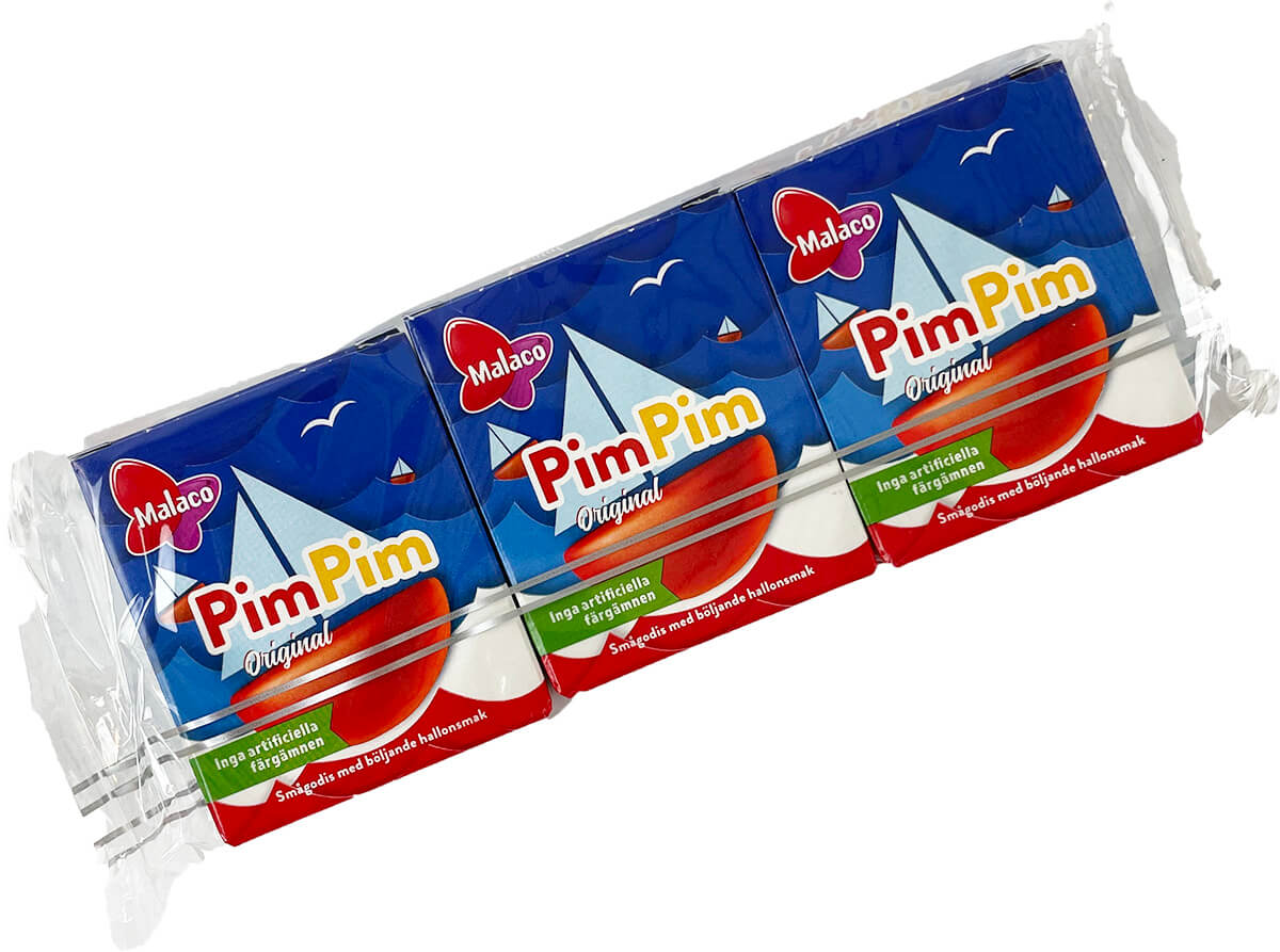 Malaco Barnaskar PimPim 3-pack