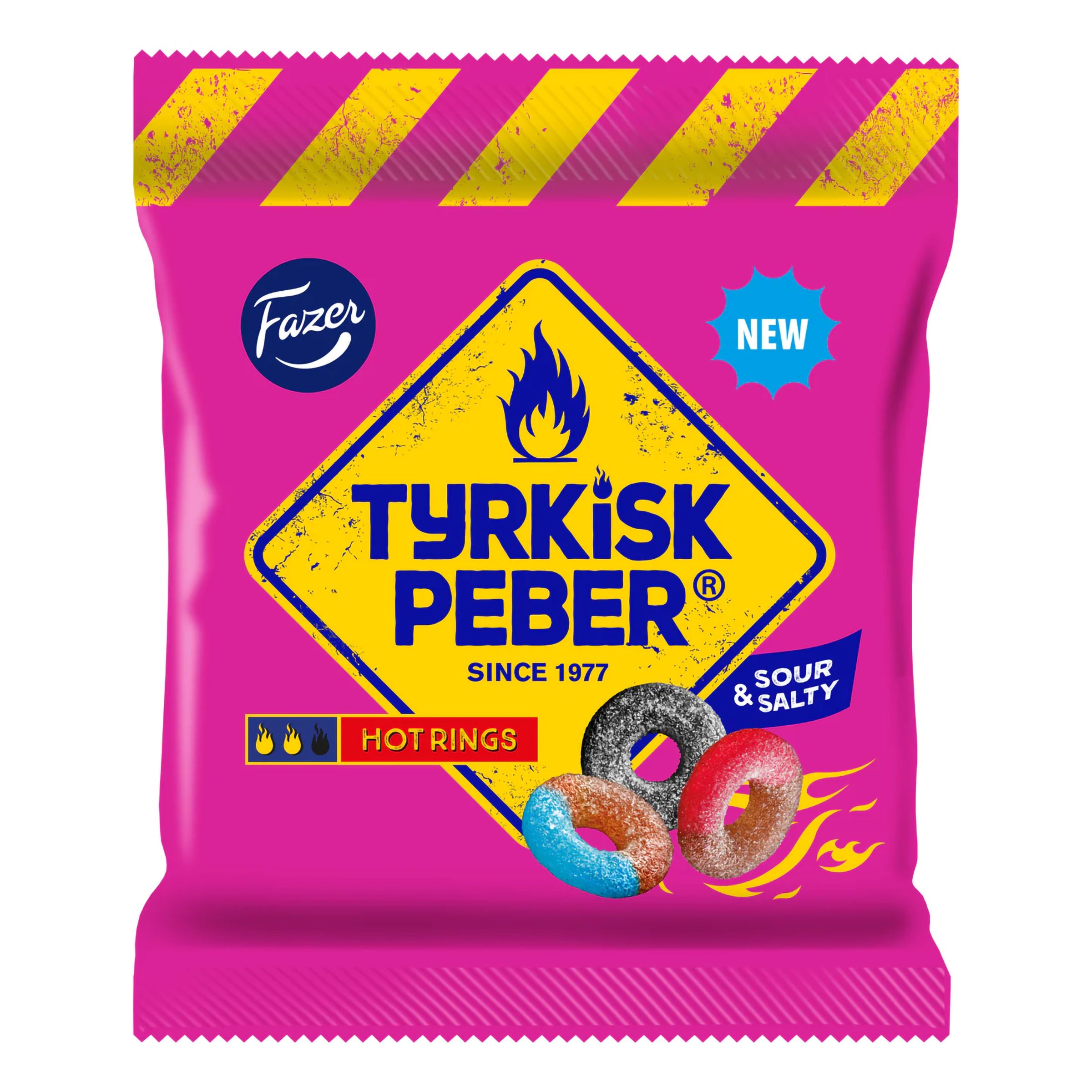 Fazer Tyrkisk Peber Hot Rings - 120 gram