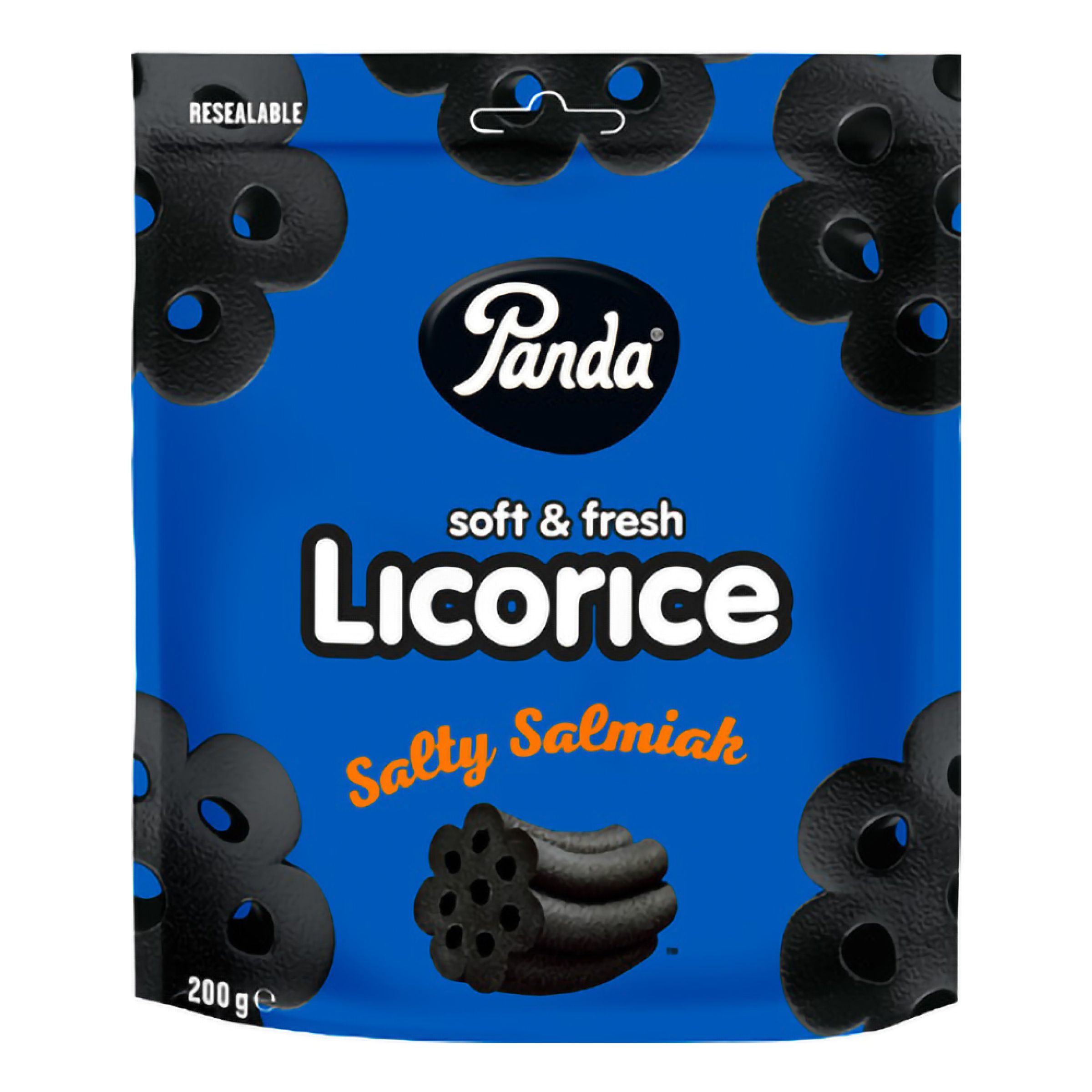 Panda Soft & Fresh Licorice Salty Salmiak - 200 gram