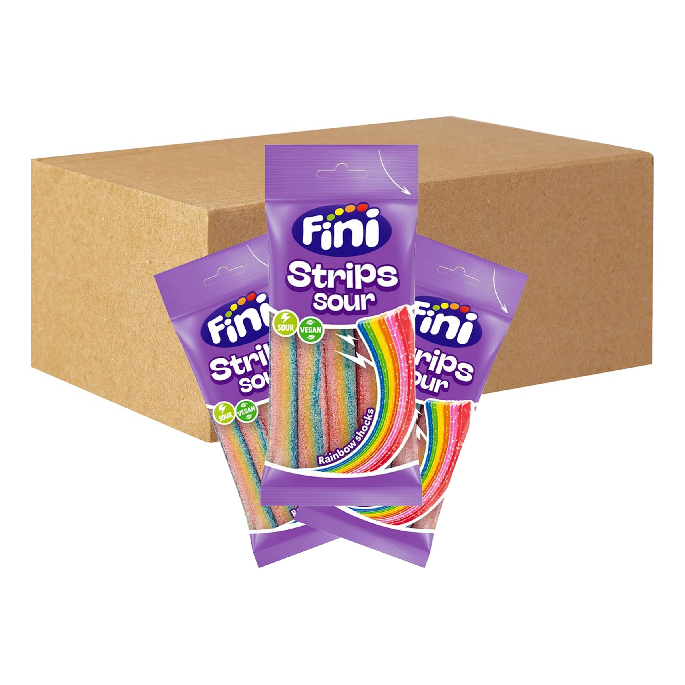 Fini Sura Regnbågsband Storpack - 12-pack