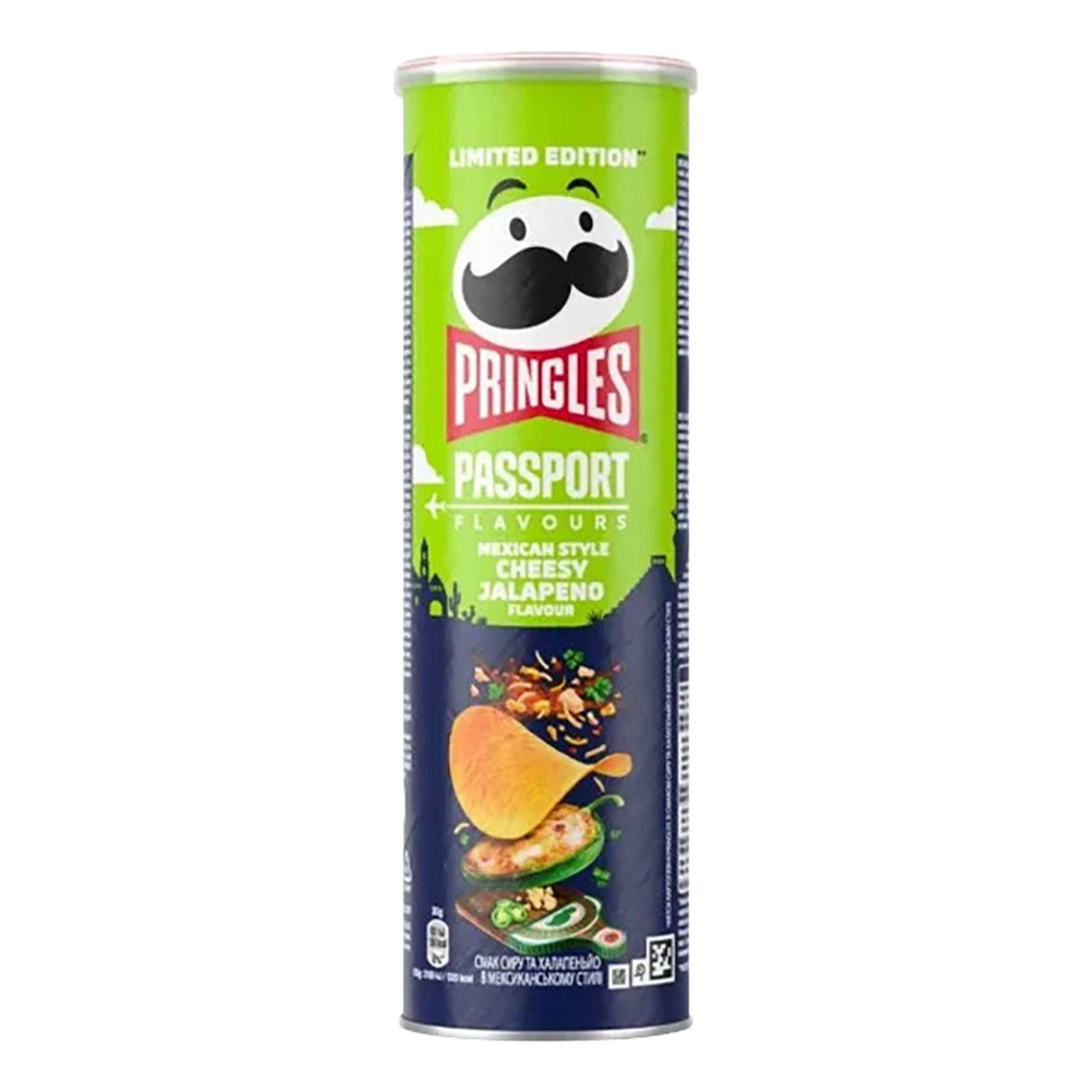Pringles Mexican Style Cheesy Jalapeño - 165 gram