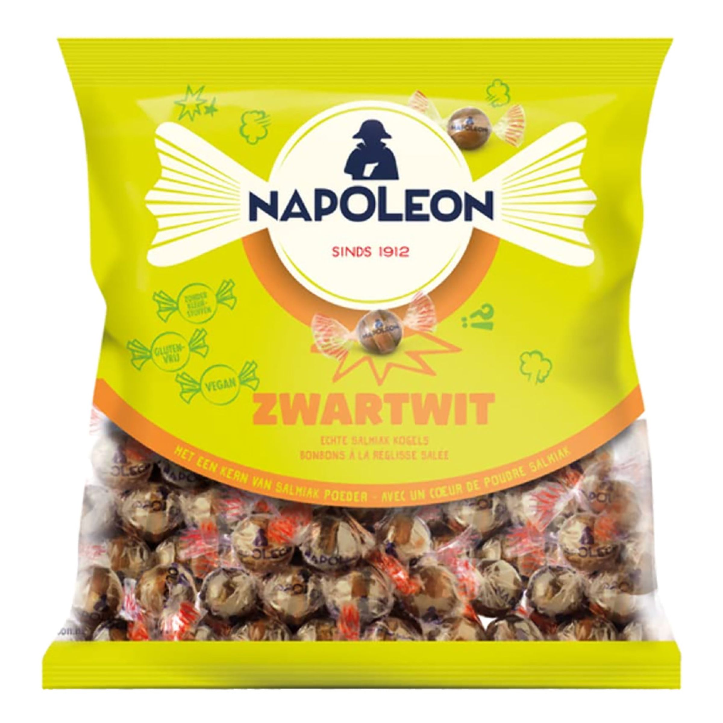 Napoleon Kanonkulor Saltlakrits Storpack - 1 kg