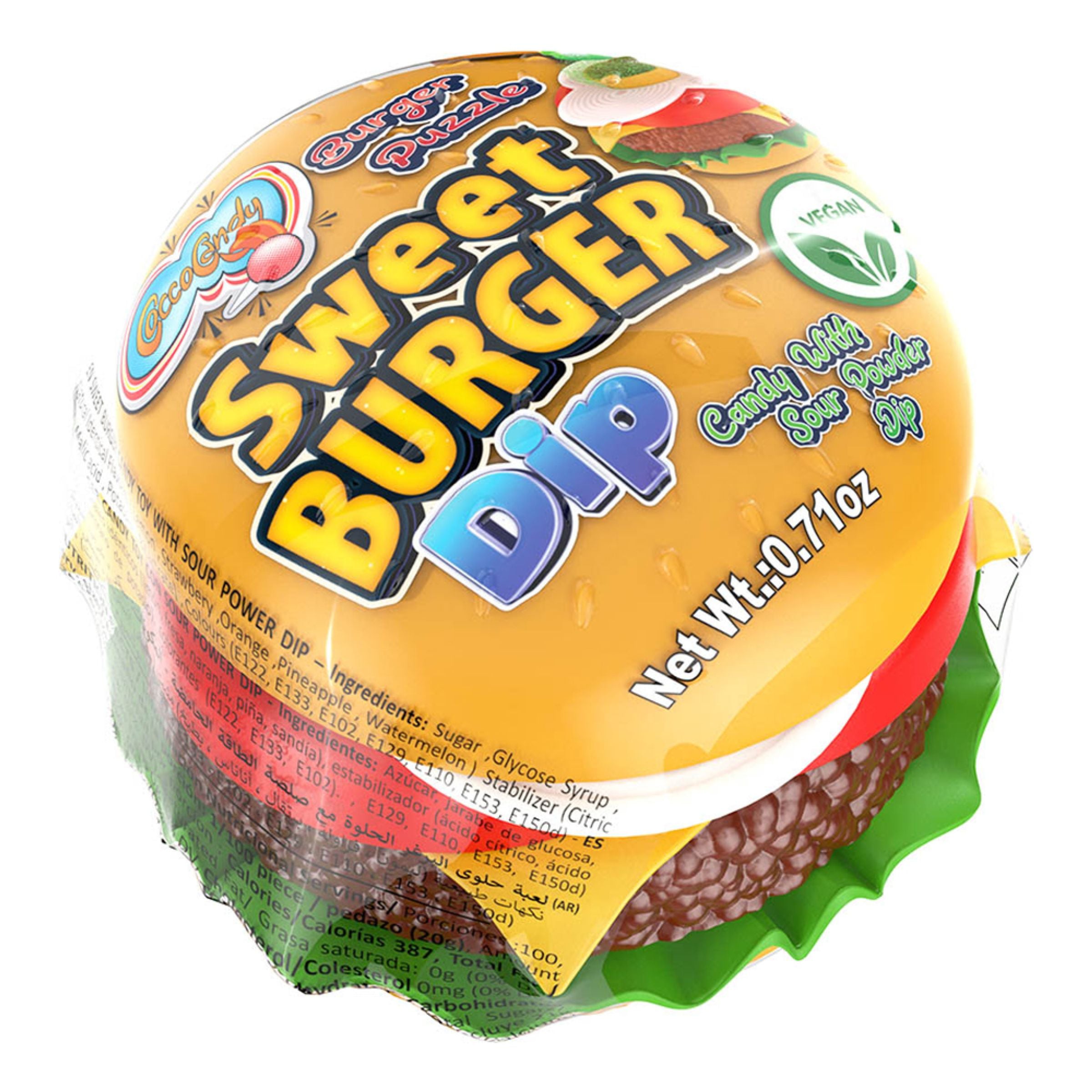 Sweet Burger Sour Powder Dip - 20 g