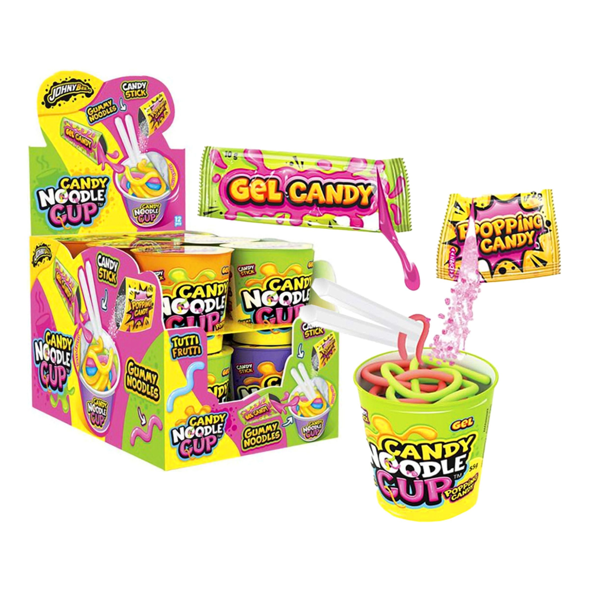 Candy Noodle Cup Storpack - 12 x 55 g