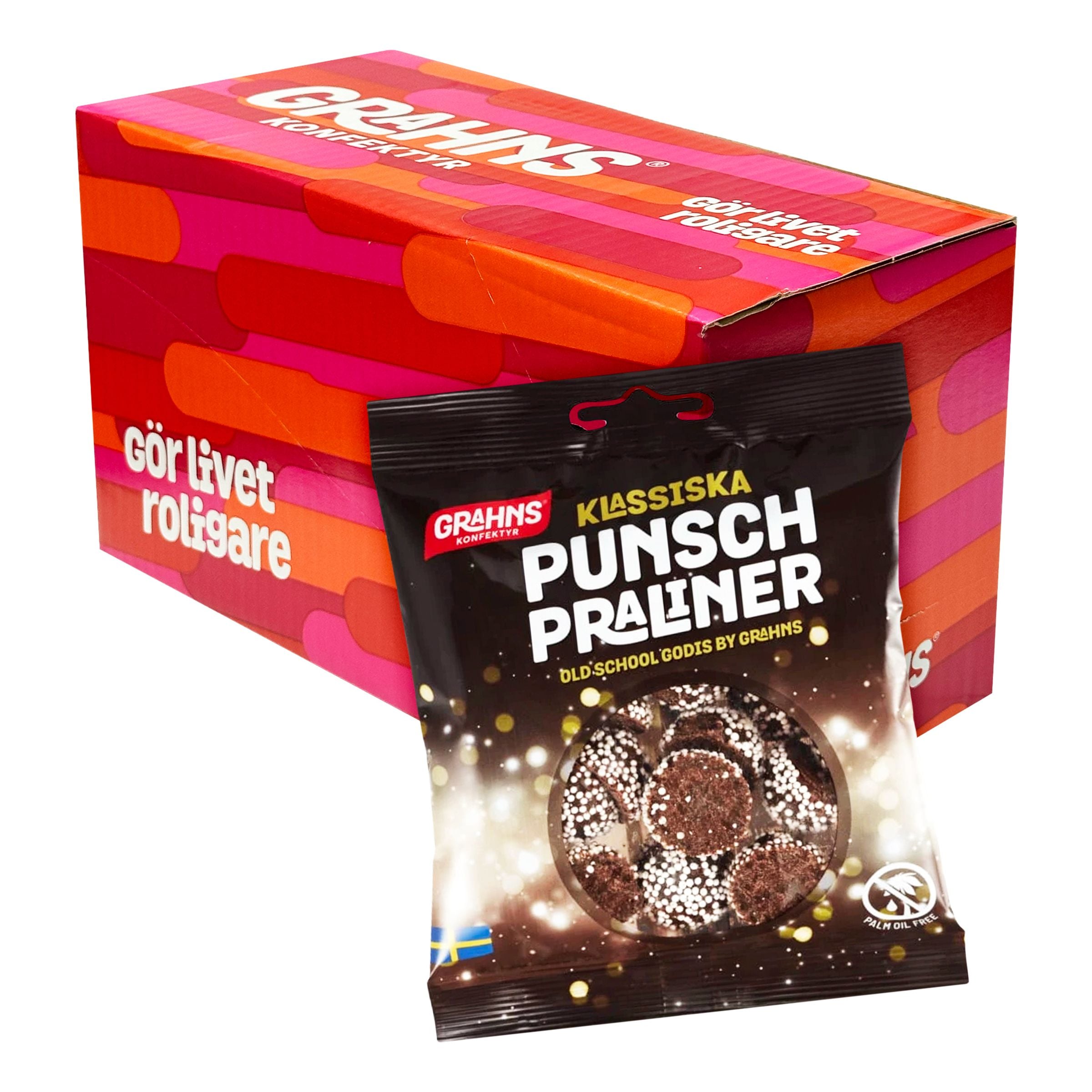 Grahns Punchpraliner Storpack - 10 x 120 g