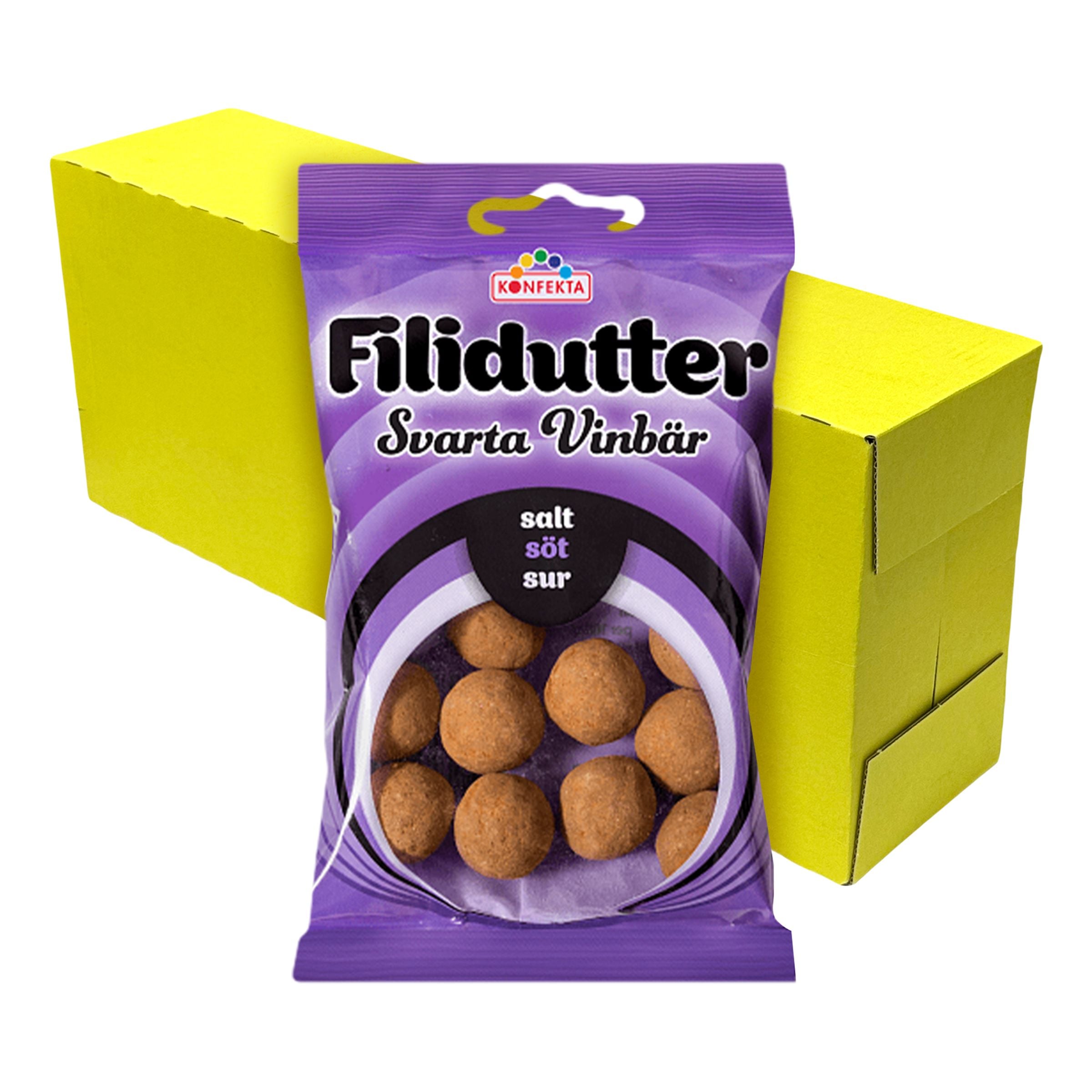 Filidutter Svarta Vinbär Storpack - 20 x 65 g