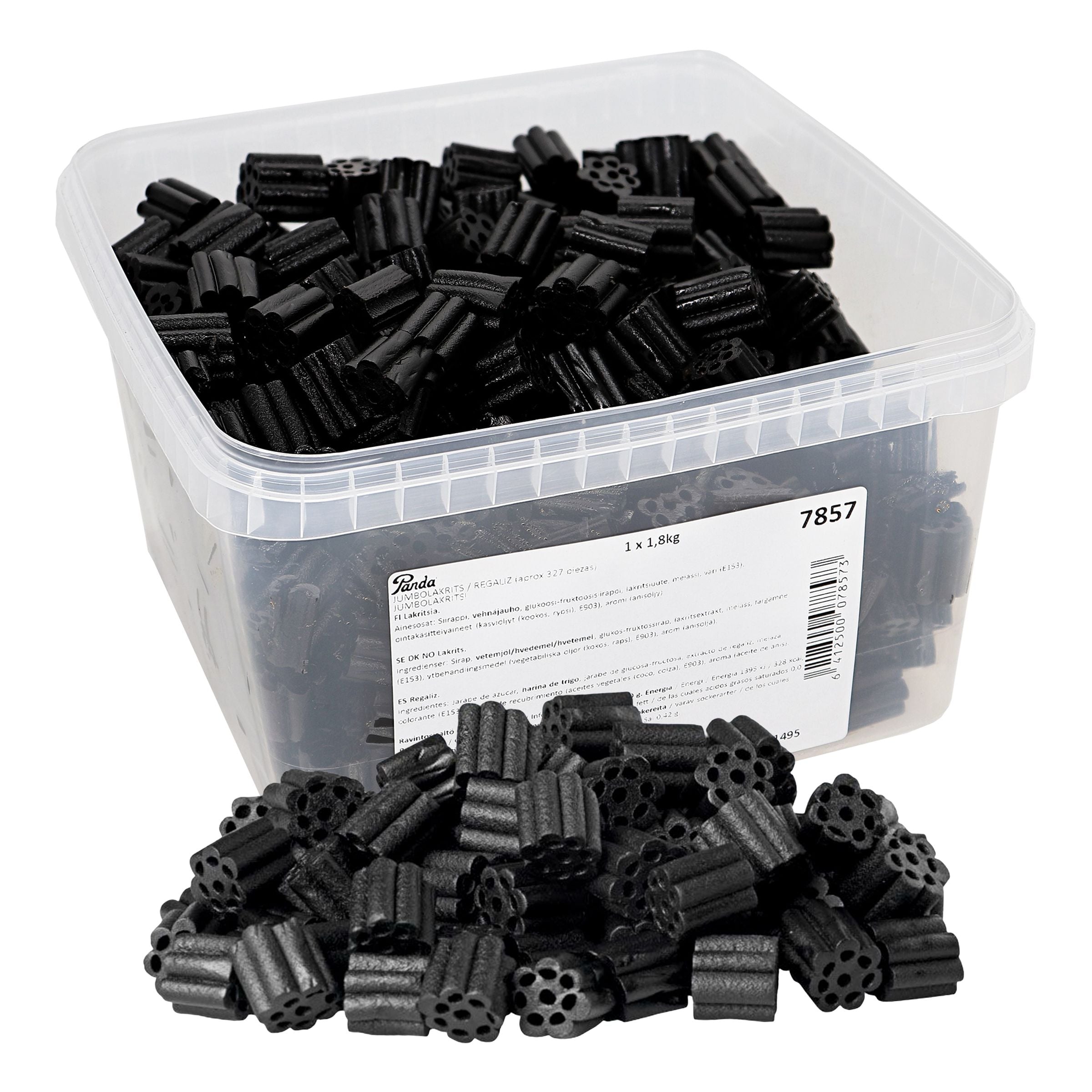 Panda Jumbo Licorice Storpack - 1,8 kg