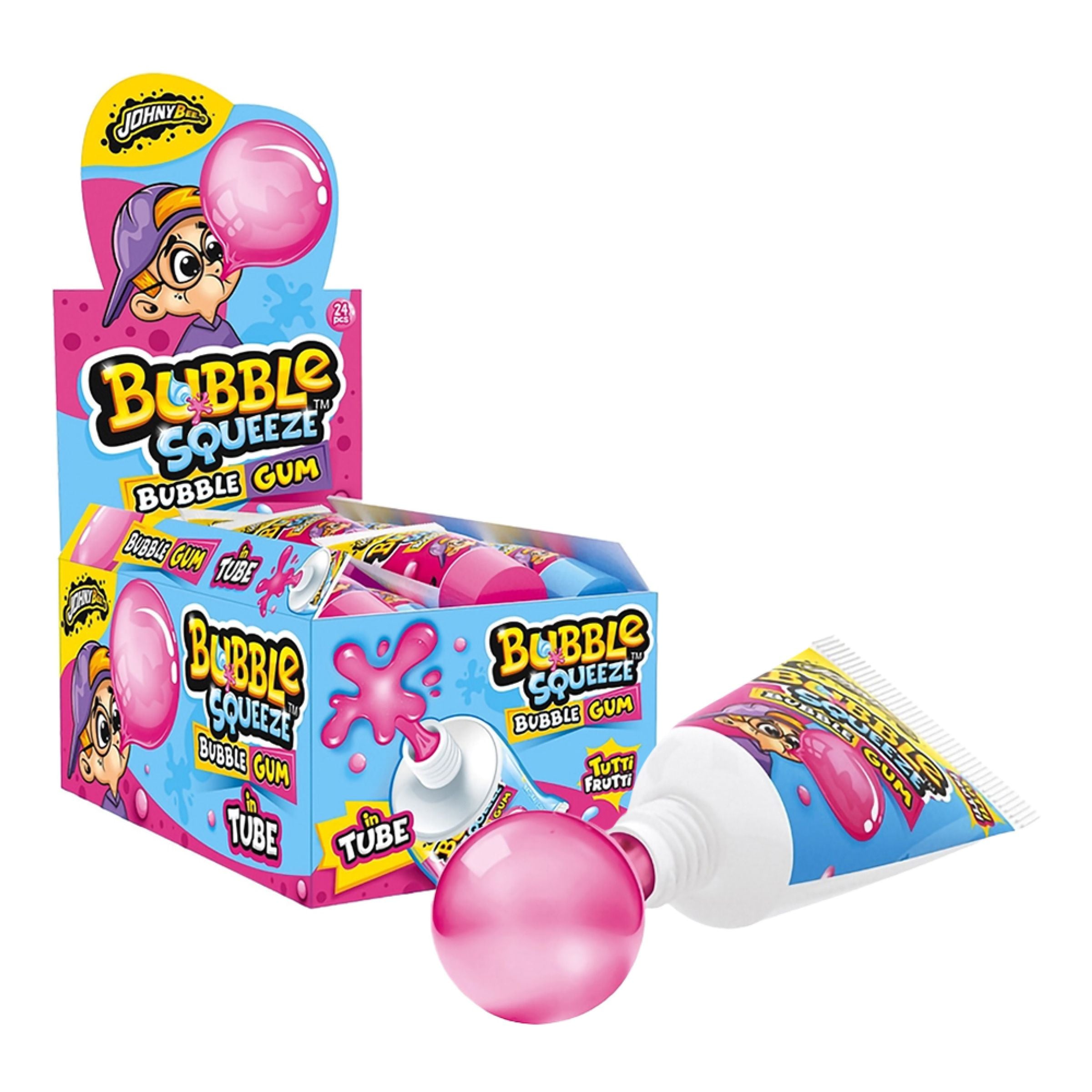 Bubble Gum Squeeze Storpack - 24 x 30 g