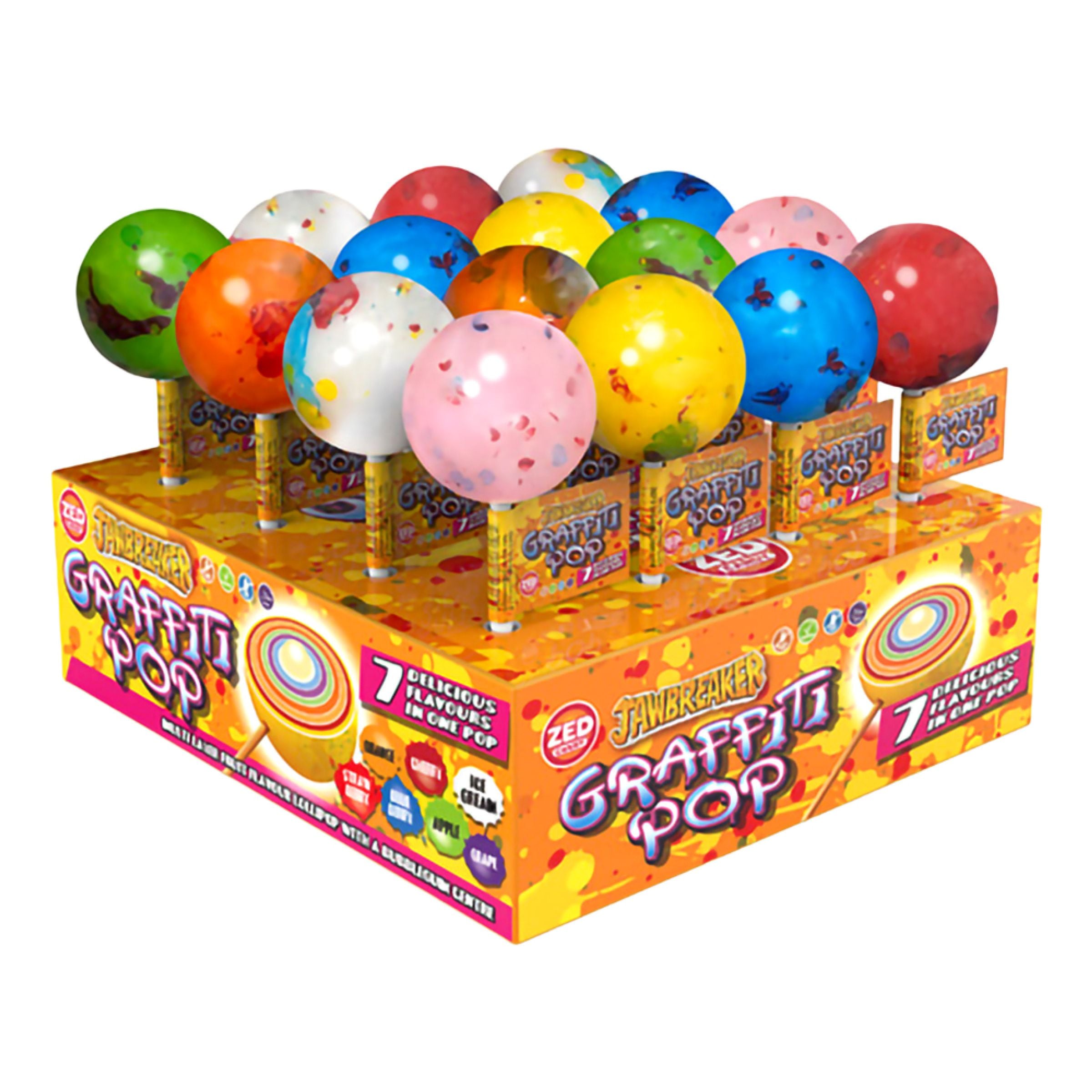 Graffiti Pop Storpack - 16 x 50 g