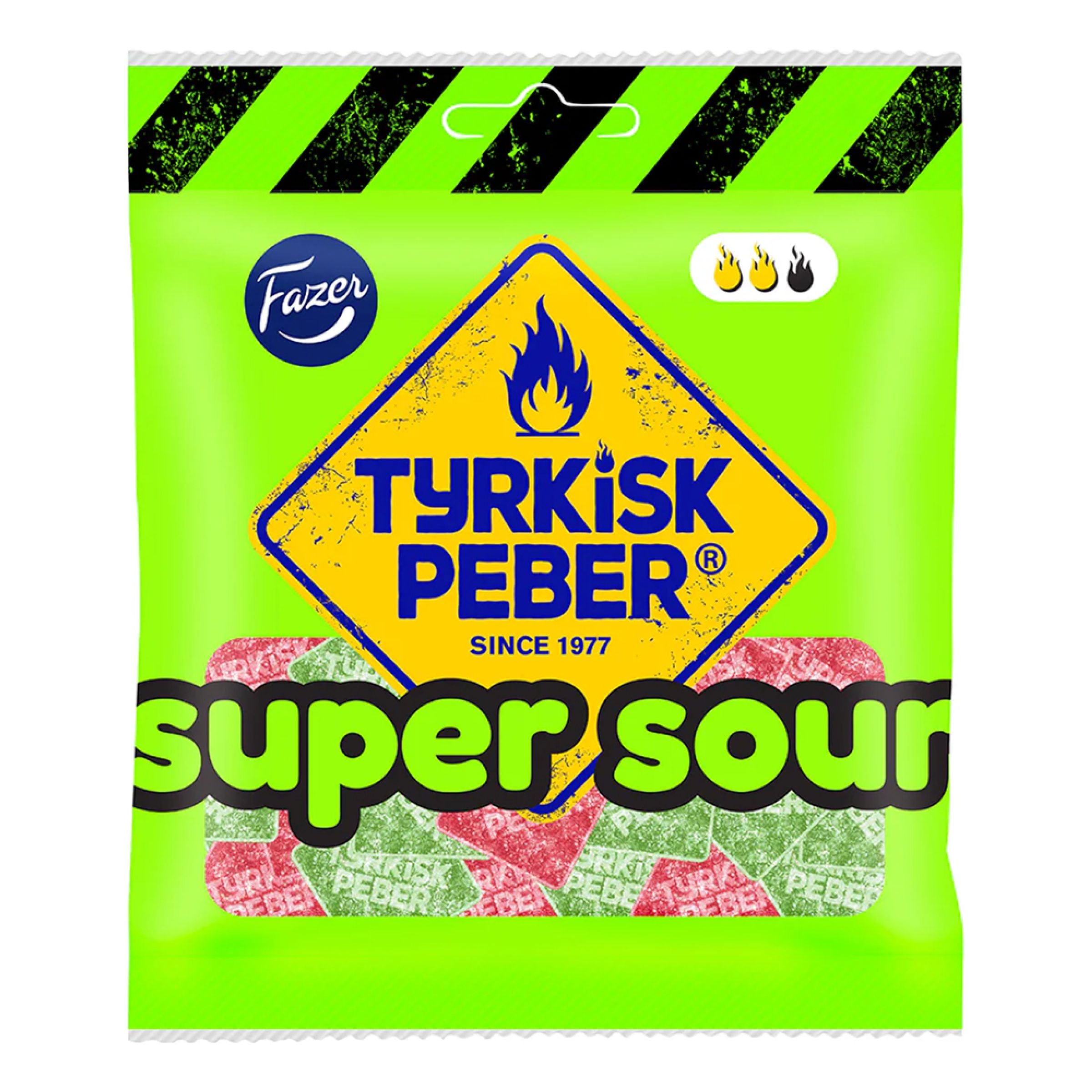 Tyrkisk Peber Super Sour - 80 g