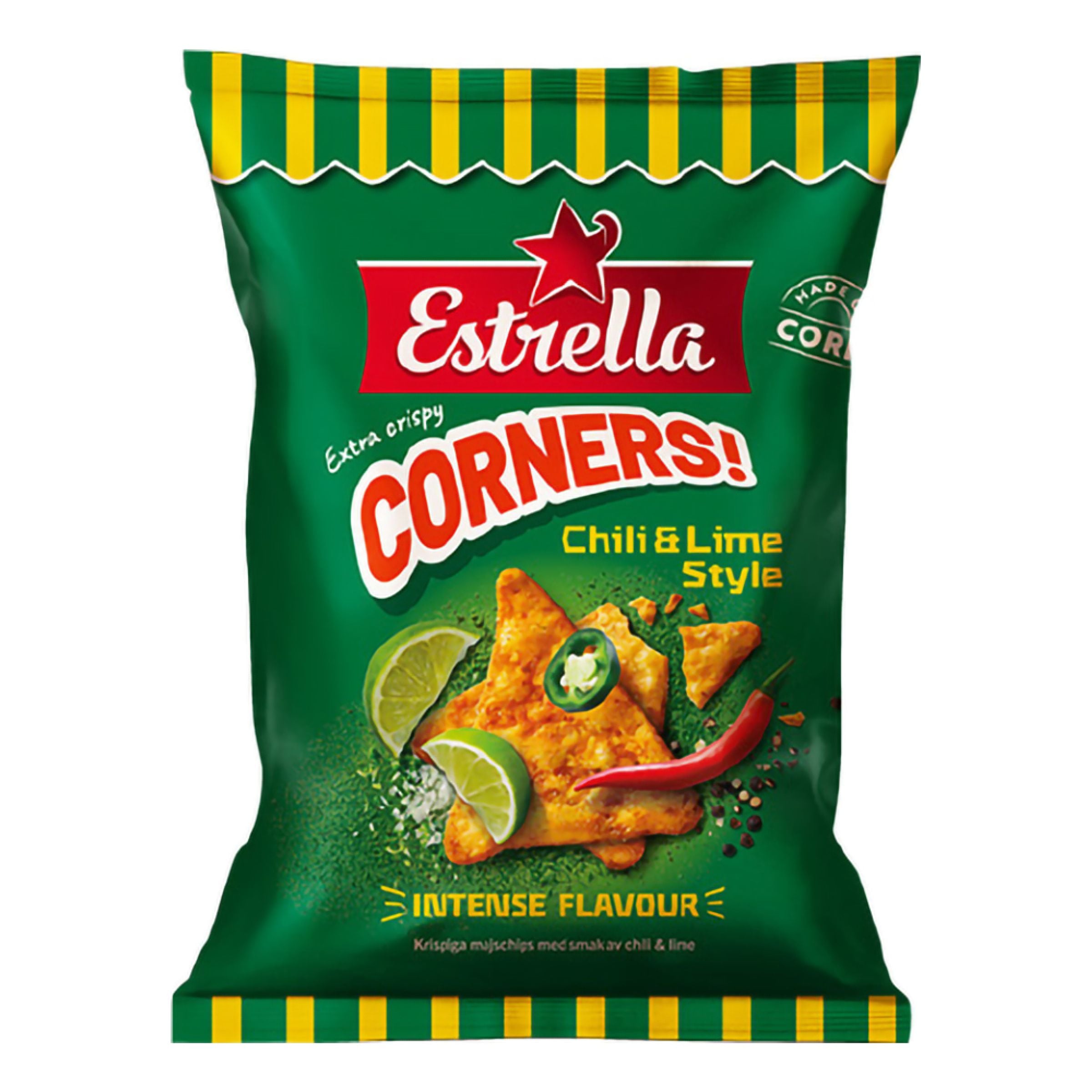 Estrella Corners Chili Lime Style - 160 g