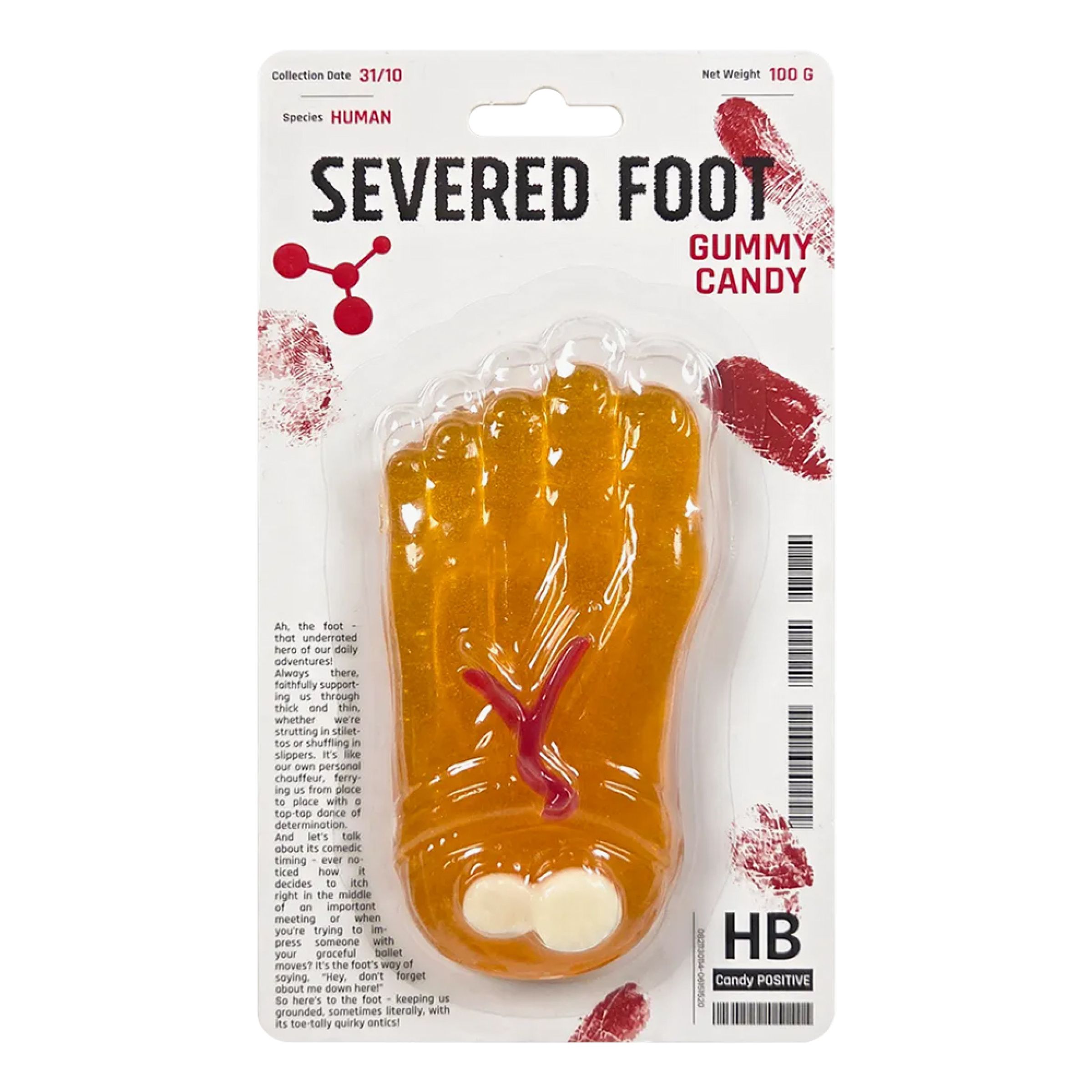 Avhuggen Godisfot - 100 g