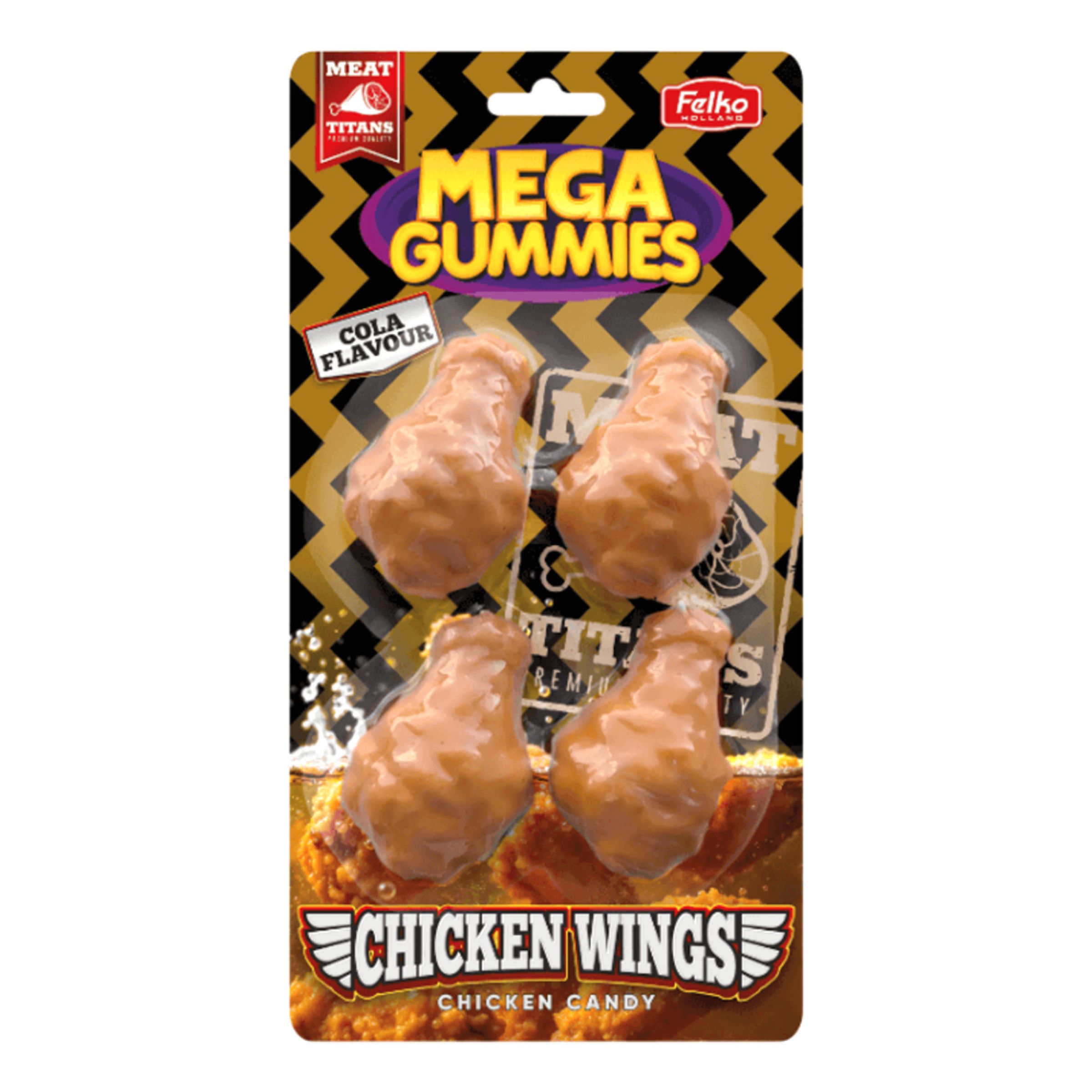 Felko Mega Gummies Chicken Wings - 120 g