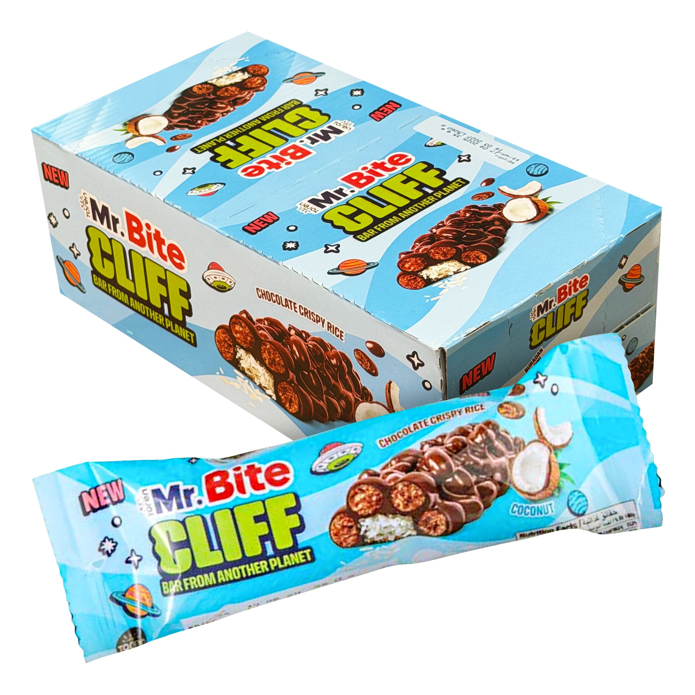Mr. Bite Cliff Kokos Storpack - 24 x 35 g