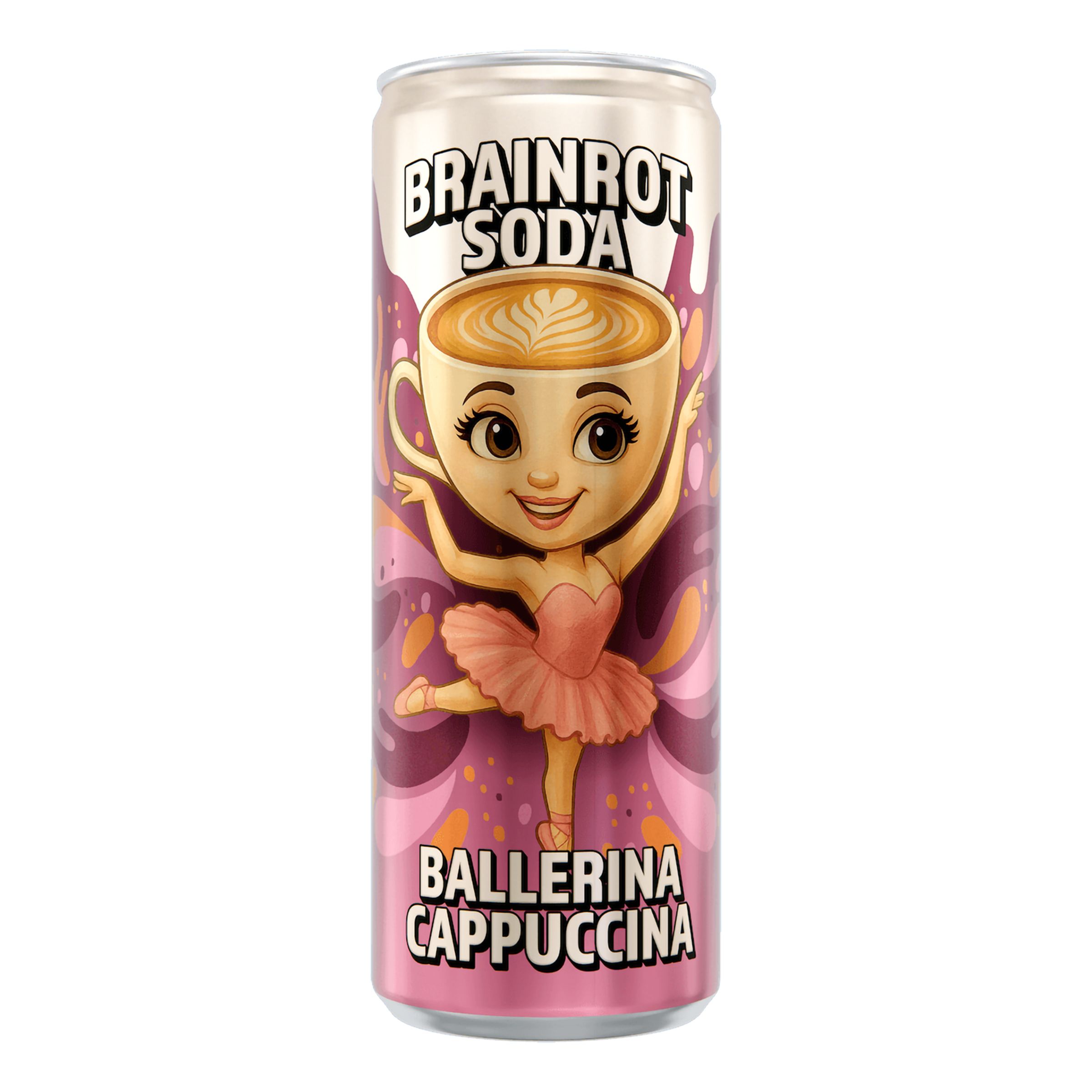 Brainrot Soda Ballerina Cappuccina - 250 ml