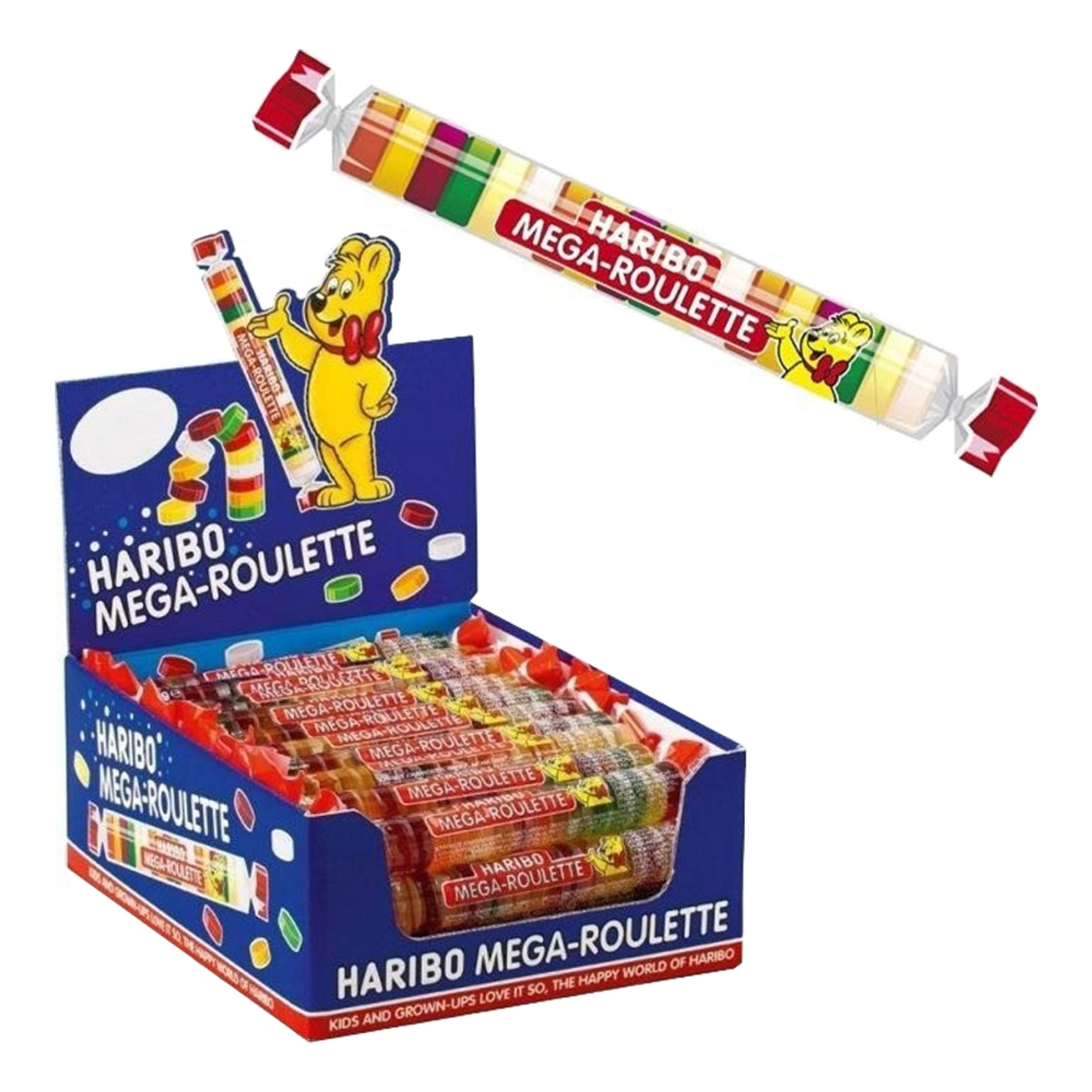 Haribo Mega Roulette Fruit Storpack - 40 x 45 g