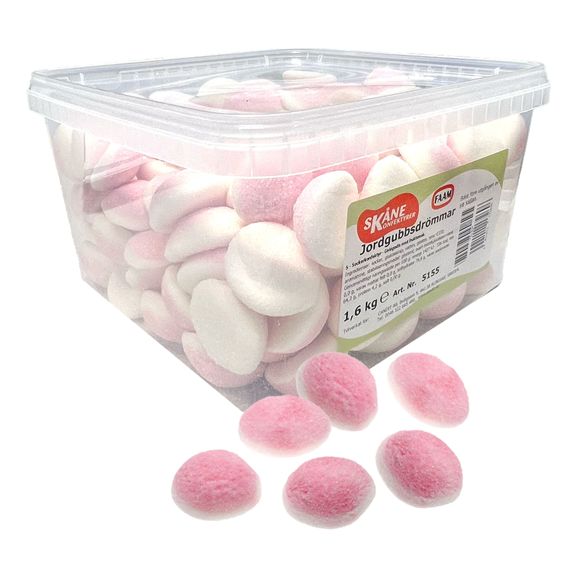 Skåne Konfektyrer Jordgubbsdrömmar - 1,6 kg