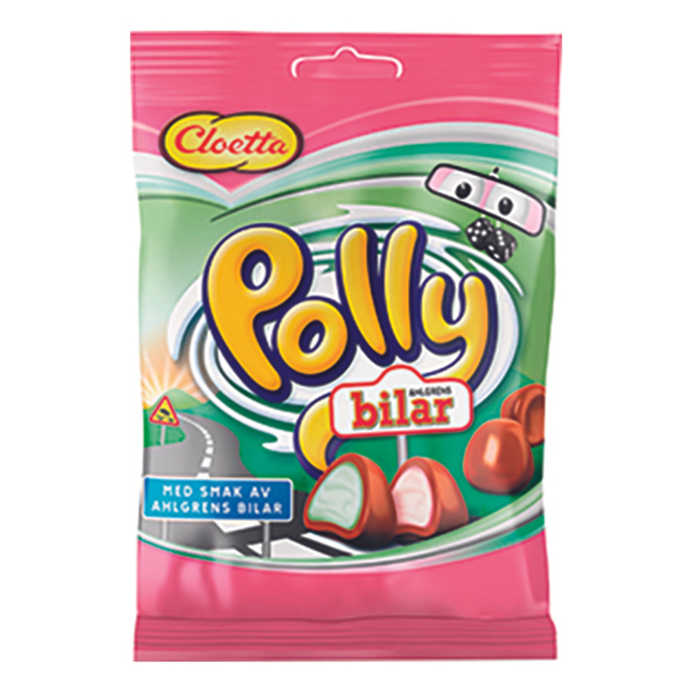 Cloetta Polly Bilar - 100 g