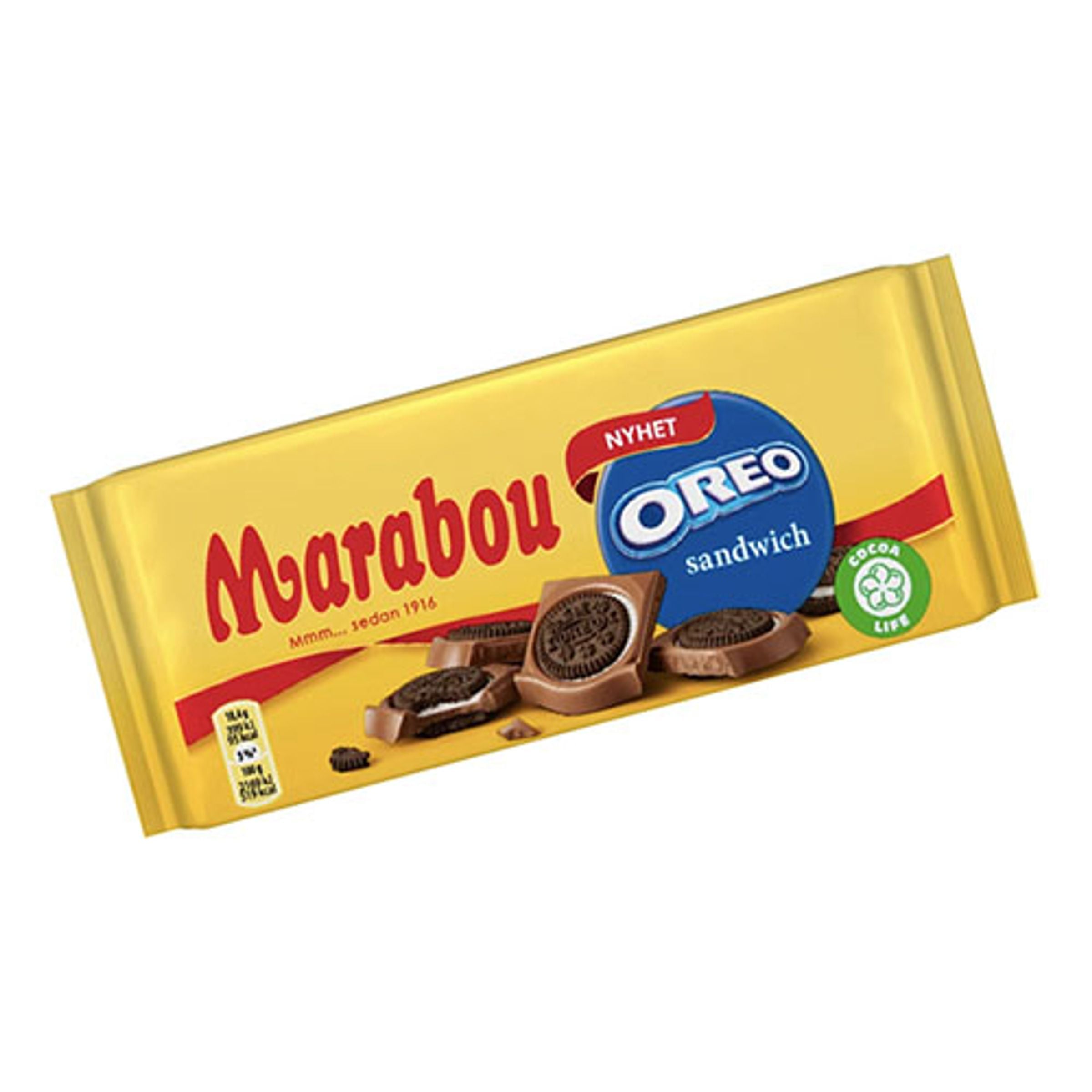 Marabou Oreo Sandwich Chokladkaka - 92 g