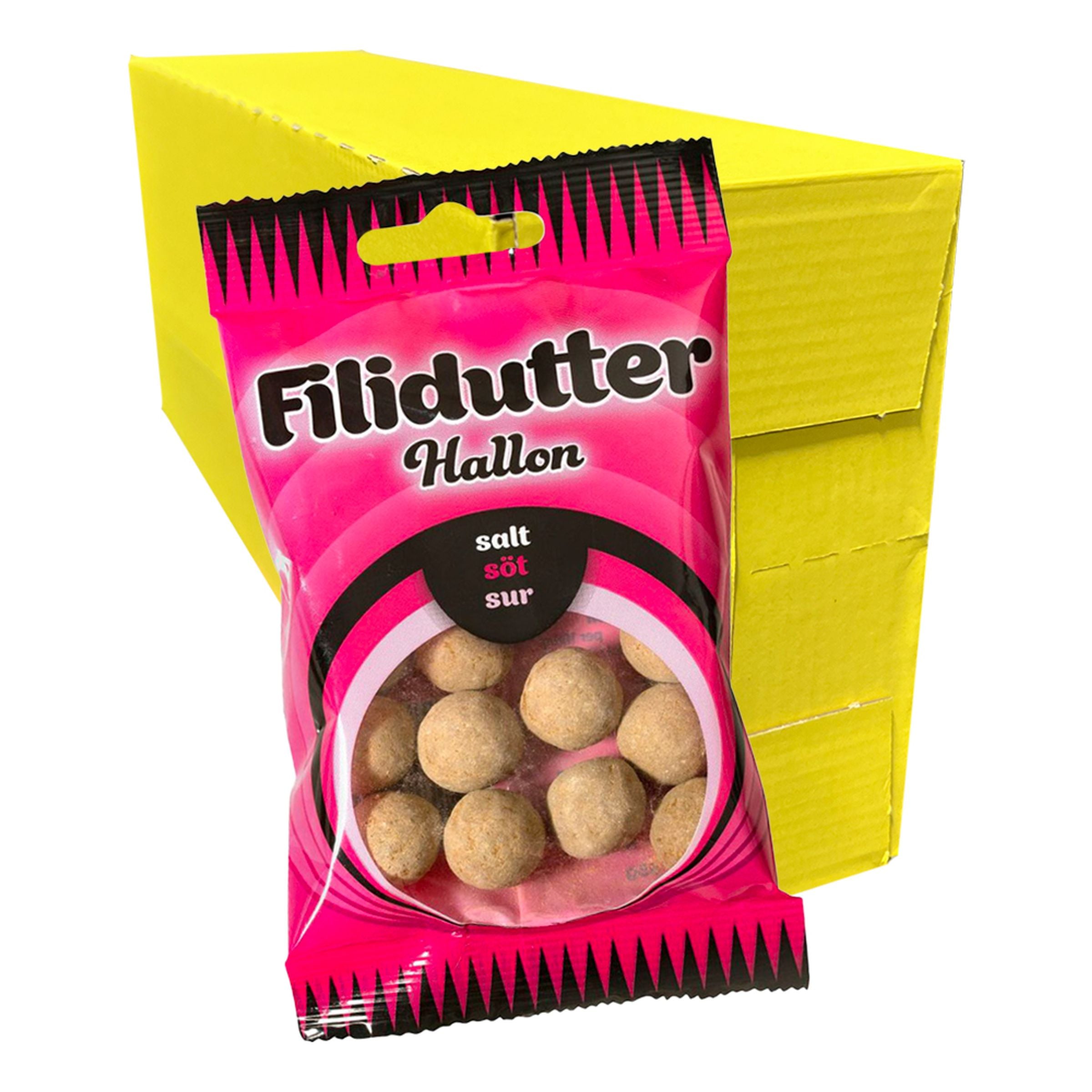 Filidutter Hallon Storpack - 20 x 65 g