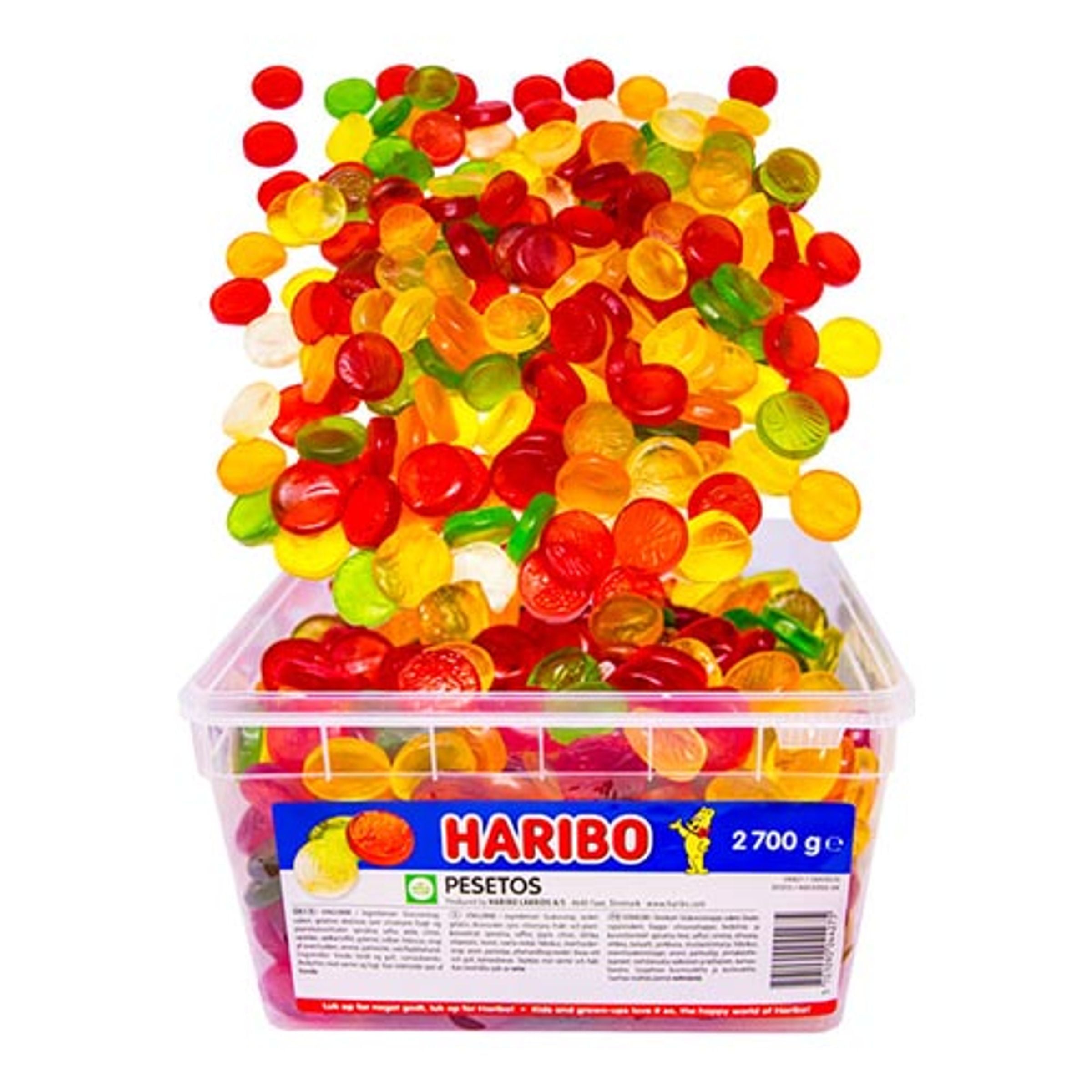 Haribo Pesetos Storpack - 2,7 kg