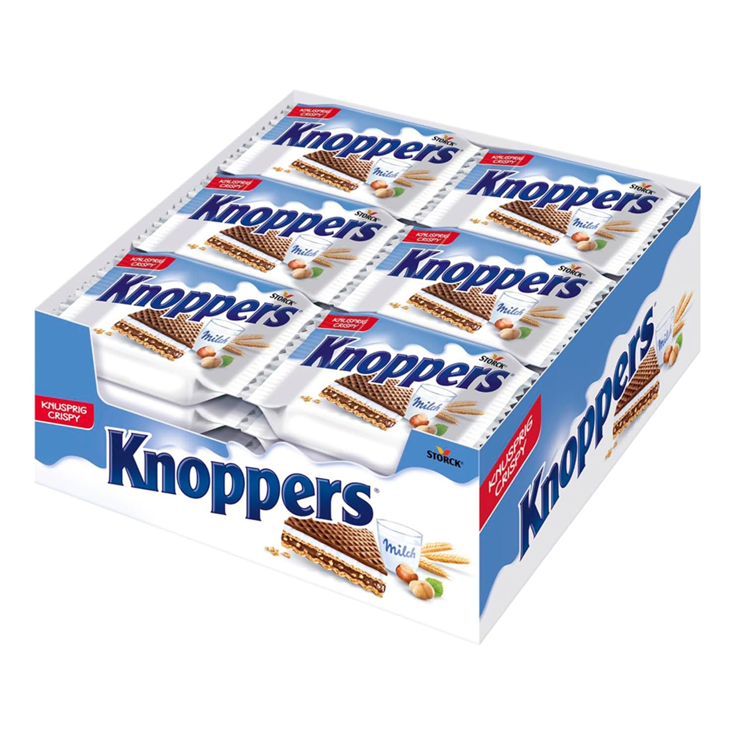 Knoppers Wafers Storpack - 24 x 25 g