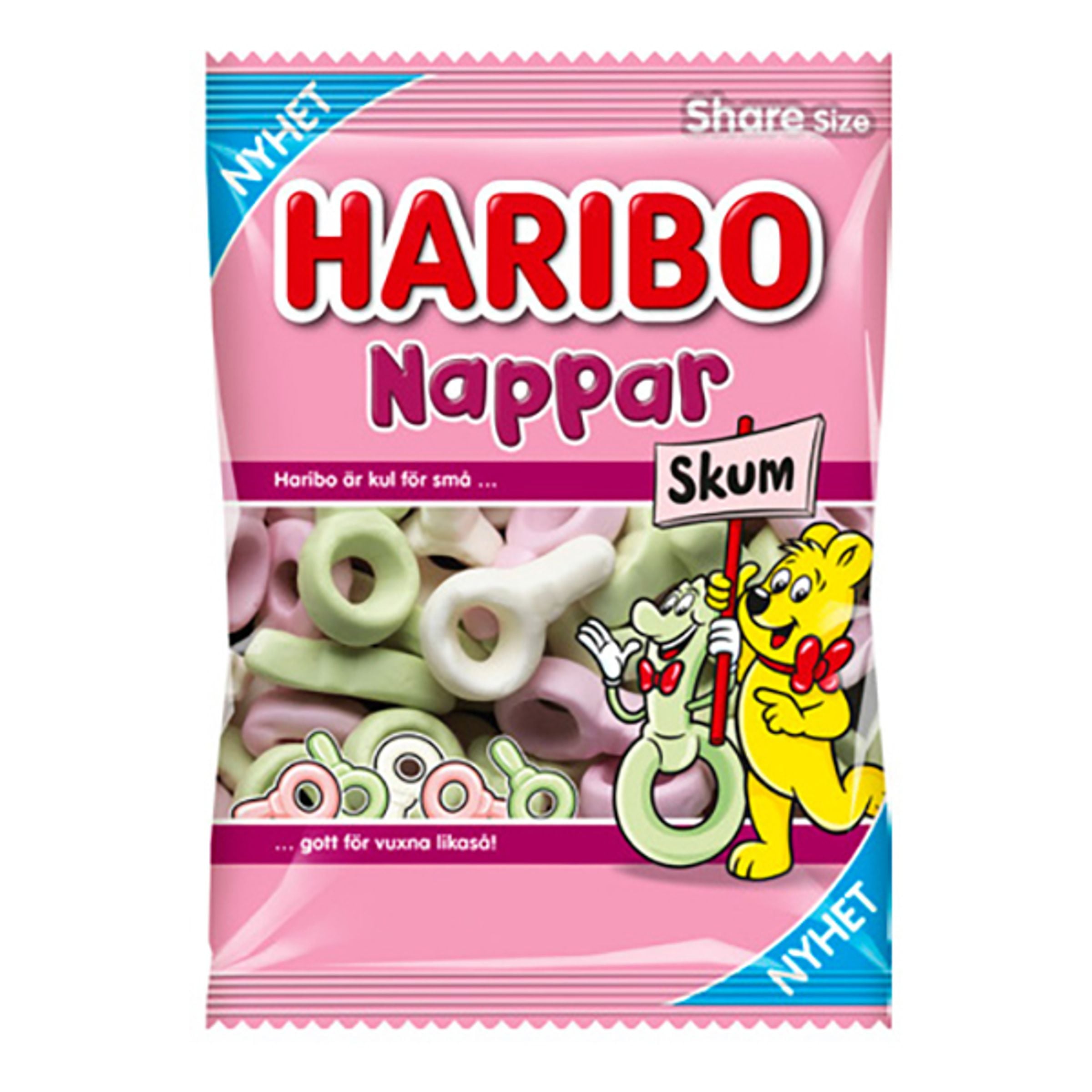 Haribo Nappar Skum - 120 g